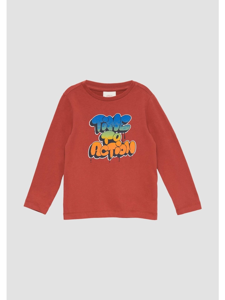 

Футболка цвета 3840_рубиново-красный s.Oliver