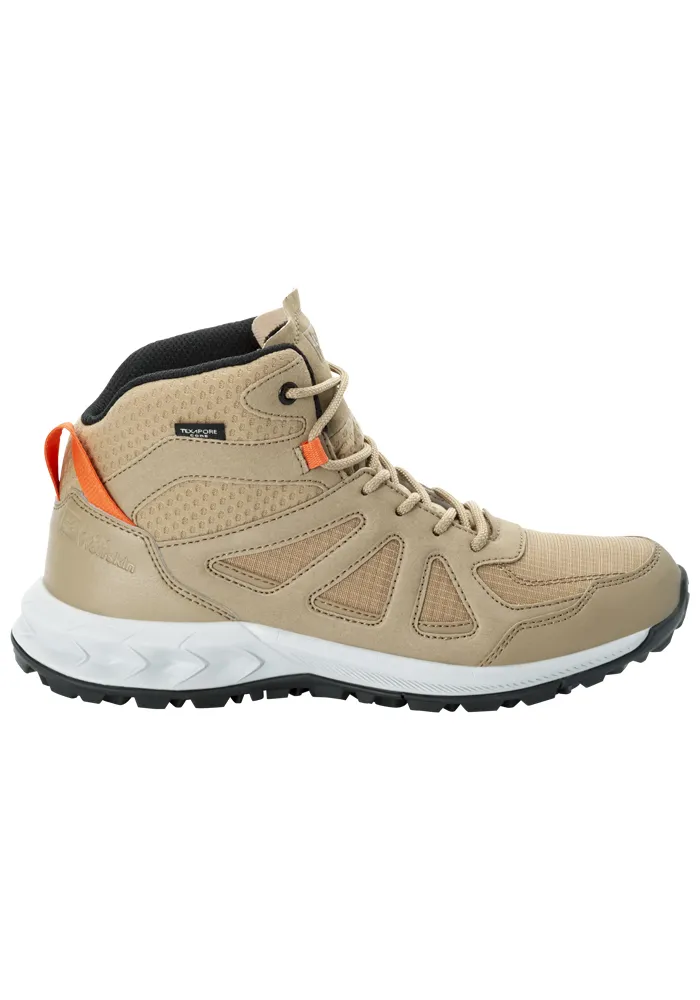 

Кроссовки Jack Wolfskin "WOODLAND 2 TEXAPORE MID W", цвет Sandstone