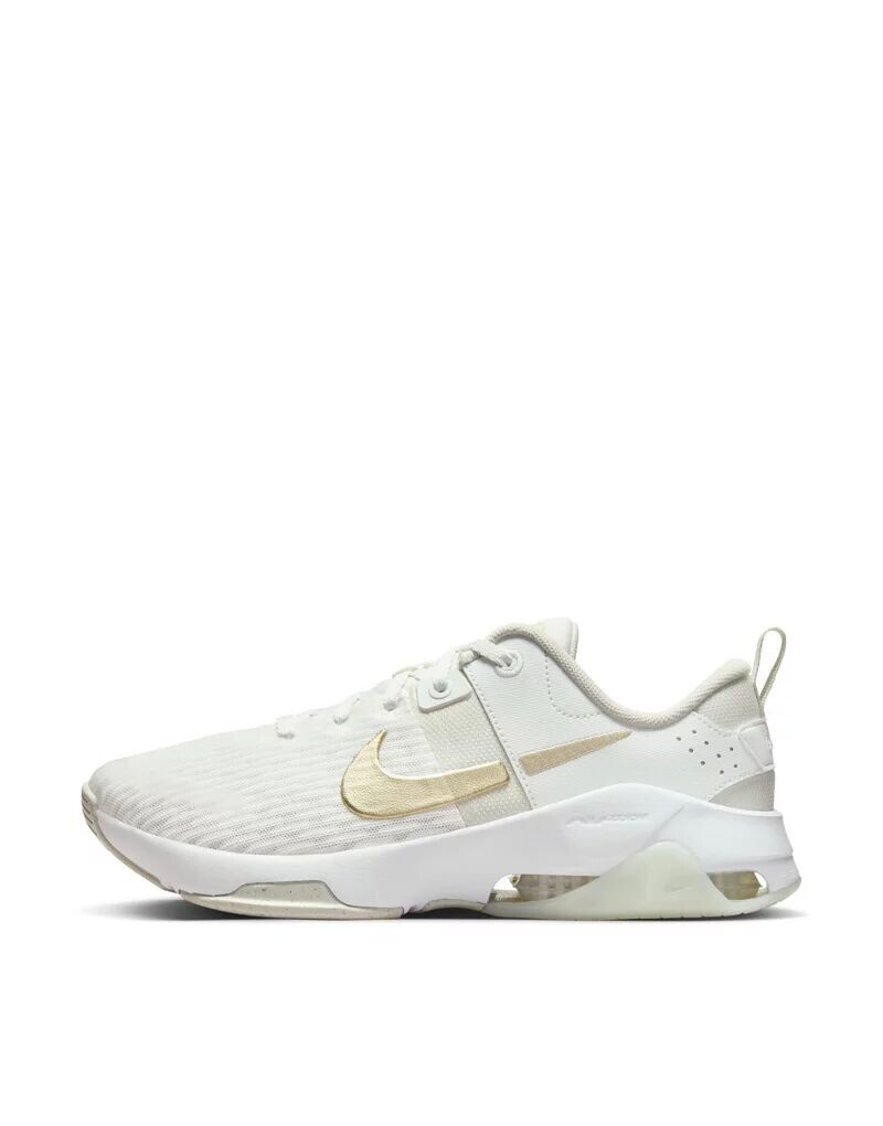 

Бело-золотые кроссовки премиум-класса Nike Zoom Bella 6, Желтый, Бело-золотые кроссовки премиум-класса Nike Zoom Bella 6