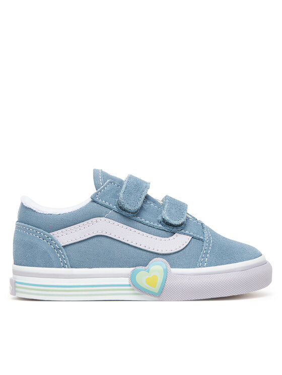 

Тканевые кроссовки Old Skool V Heart VN000D4SCFL1 Vans, синий