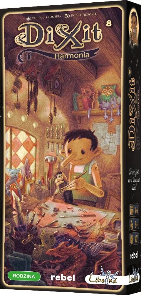 

Dixit 8: Harmony, игра для вечеринок, Rebel, дополнение к игре