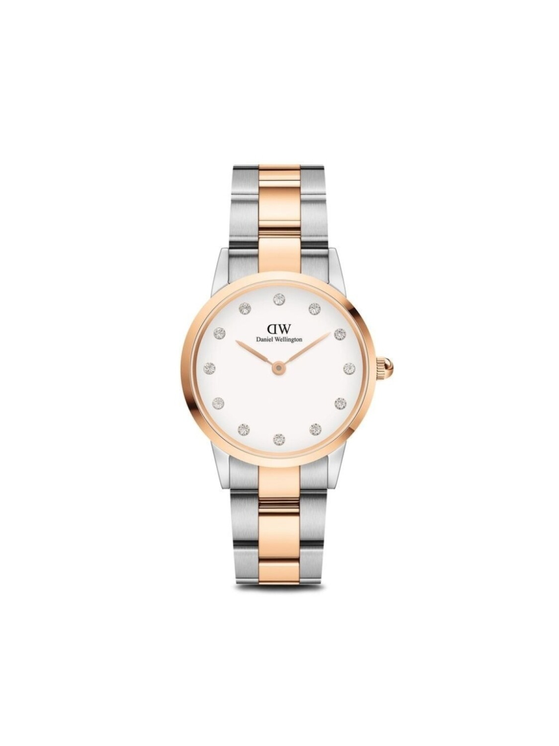 

Наручные часы Iconic Link Lumine 28 мм Daniel Wellington, серебристый