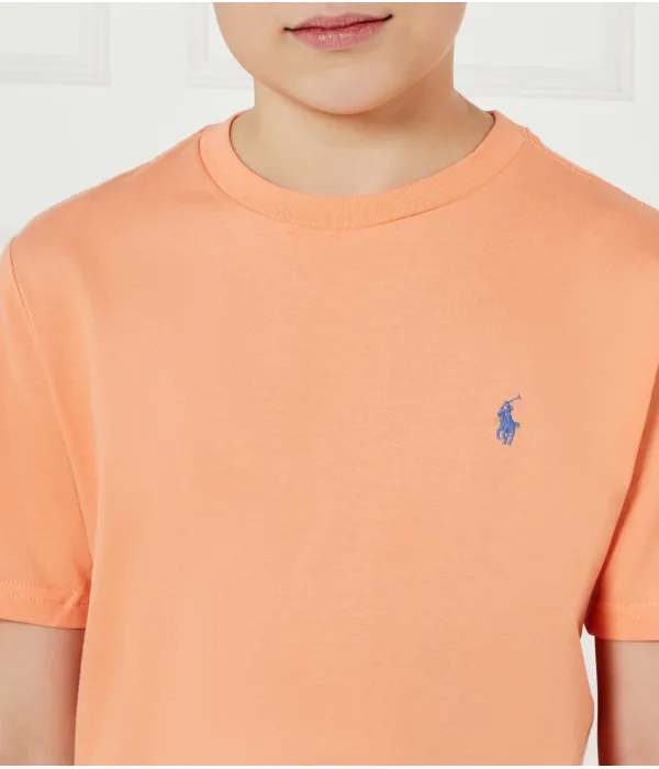 Футболка Regular fit Polo Ralph Lauren, оранжевый — фото 4