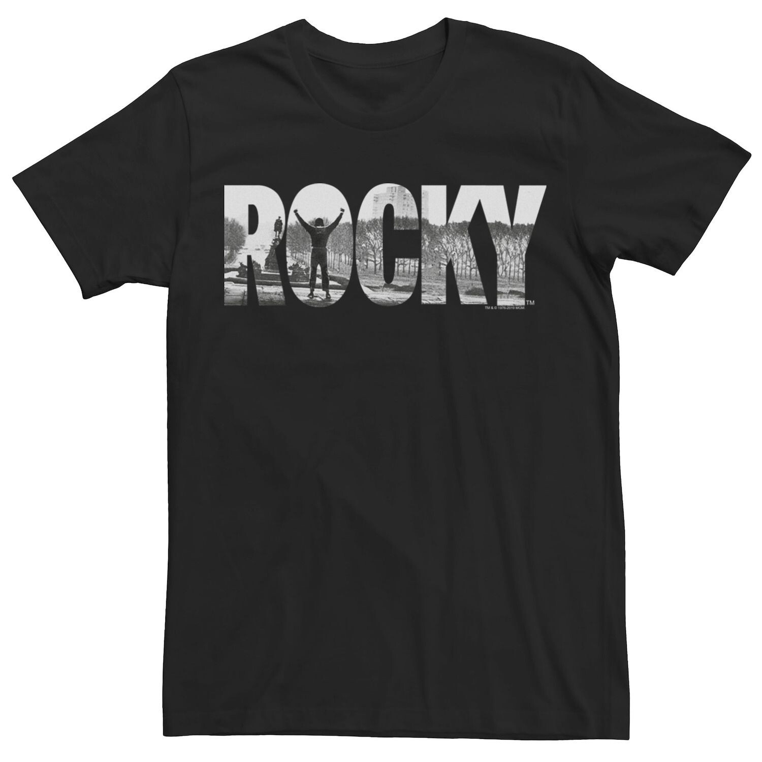 

Мужская футболка Rocky 1 Photo Text Rocky с рисунком Licensed Character