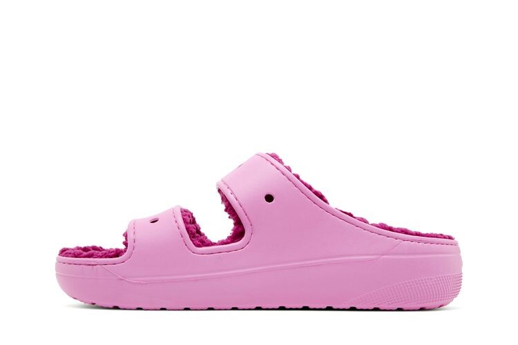 Сандалии Crocs Saweetie x Classic Cozzzy Sandal Taffy Pink, розовый — фото 3