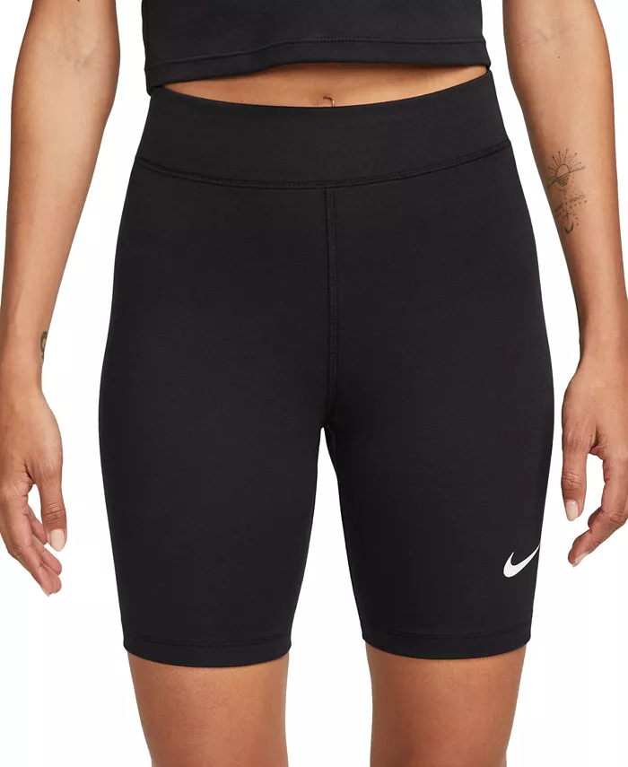 

Женские спортивные шорты Classic High-Waist 8" Biker Nike, черный