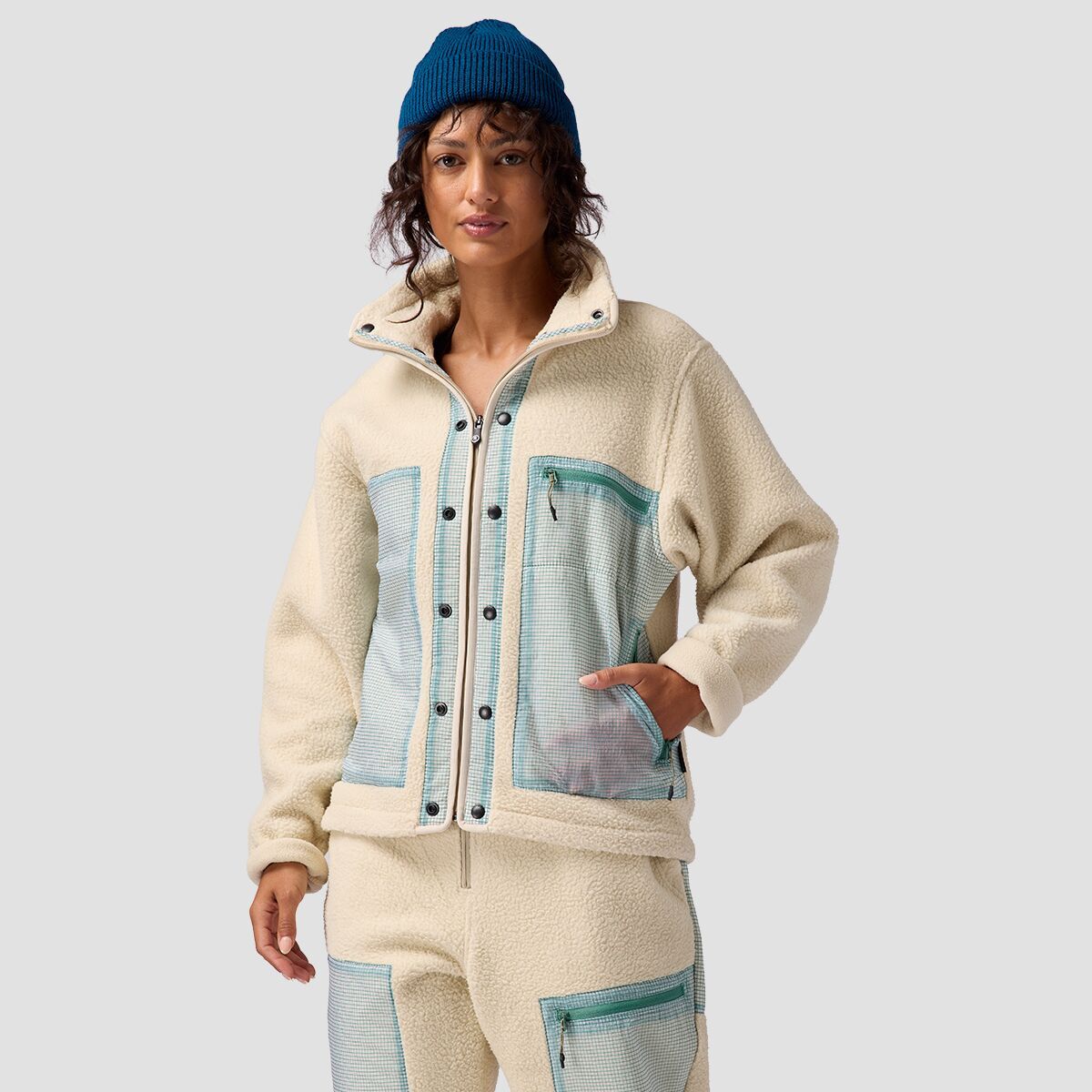 

Куртка из искусственного меха Wander Backcountry, цвет fog
