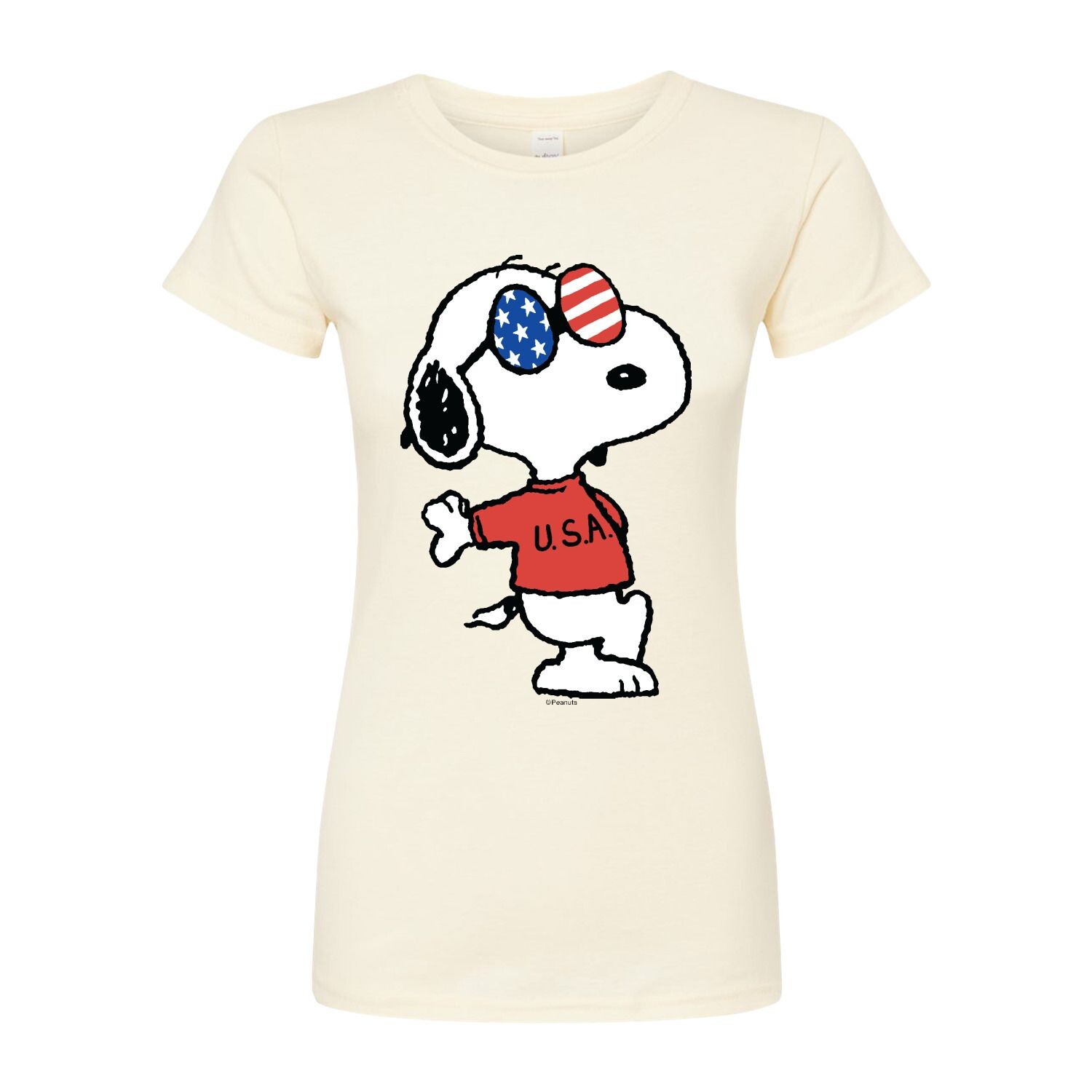 

Детская облегающая футболка Peanuts Americana Snoopy Licensed Character