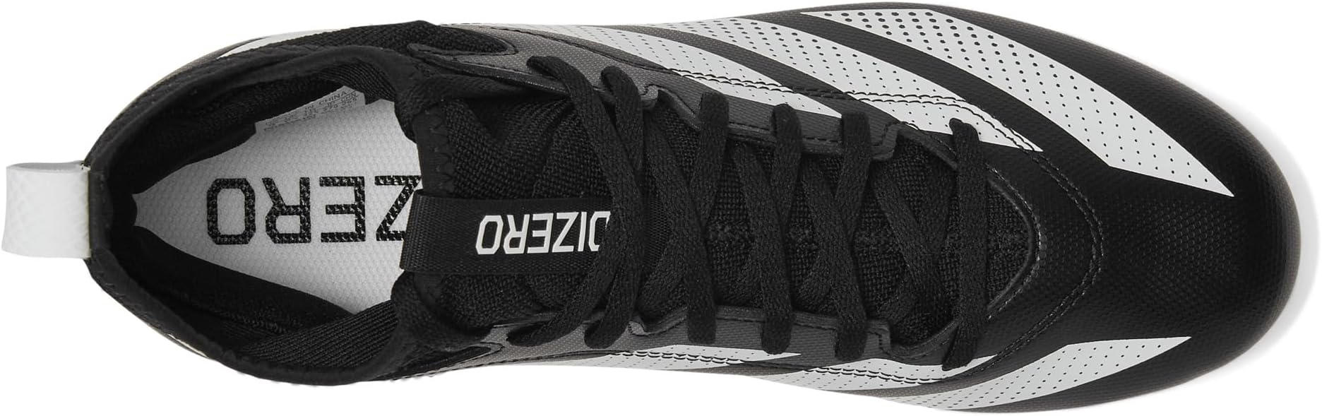 Кроссовки adidas Adizero Impact.2 Football Cleats, цвет Black/White/Black — фото 2