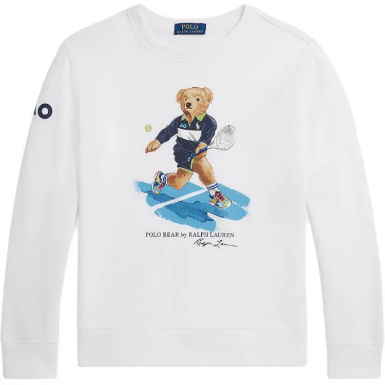 Polo Ralph Lauren Свитшот Polo Bear SS26 White Teenagers