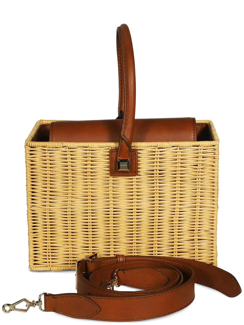 

Сумка-тоут из рафии Max Mara, нейтральный