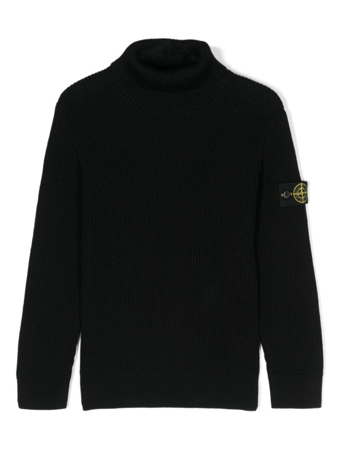

Stone Island Junior свитер с изображением компаса, черный