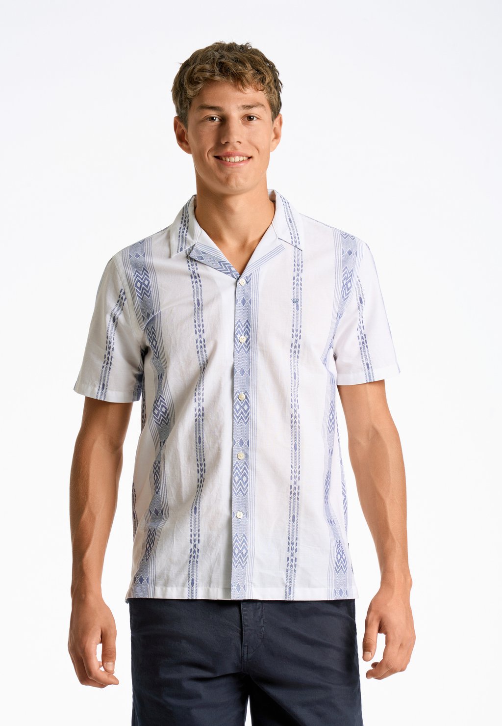 

Рубашка DOBBY STRIPE RESORT Junk De Luxe, белый