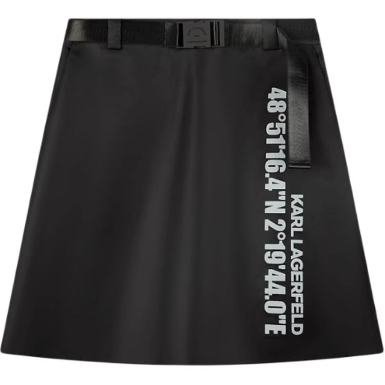 

KARL LAGERFELD / Karl Lagerfeld Jeans Повседневная короткая юбка KARL LAGERFELD черного цвета