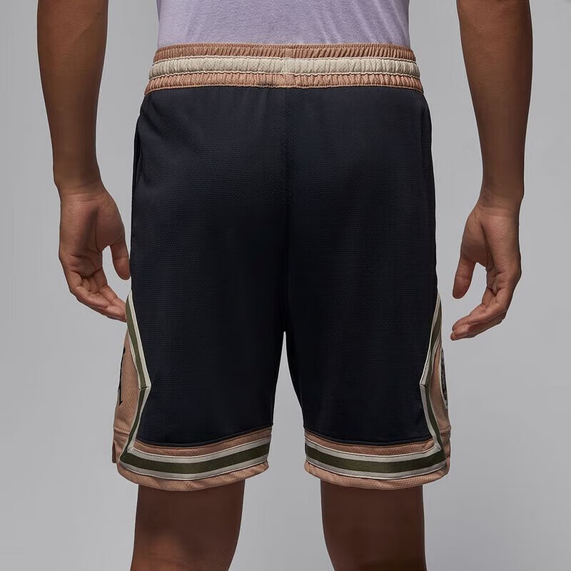 Jordan Мужские баскетбольные шорты Dri Fit SS25 черные — фото 2