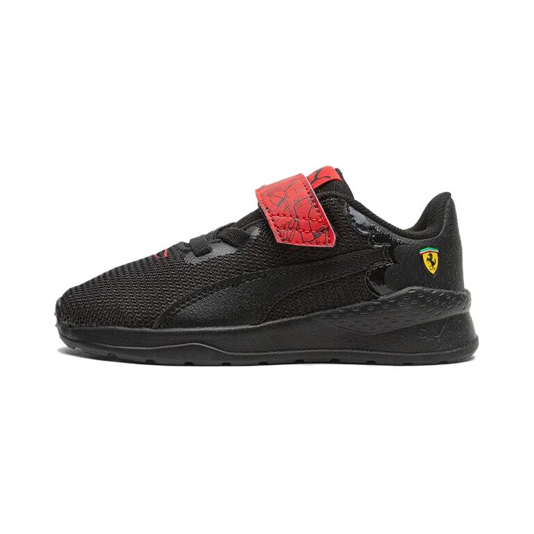

PUMA Детские кроссовки Ferrari x Scuderia Ferrari Low Top, цвет черный, красный, для детей от 3 до 7 лет