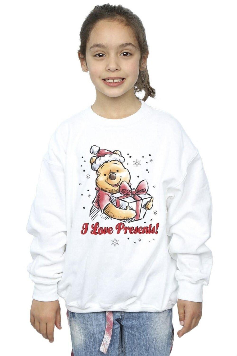 

Толстовка Winnie The Pooh Love Presents Disney, белый