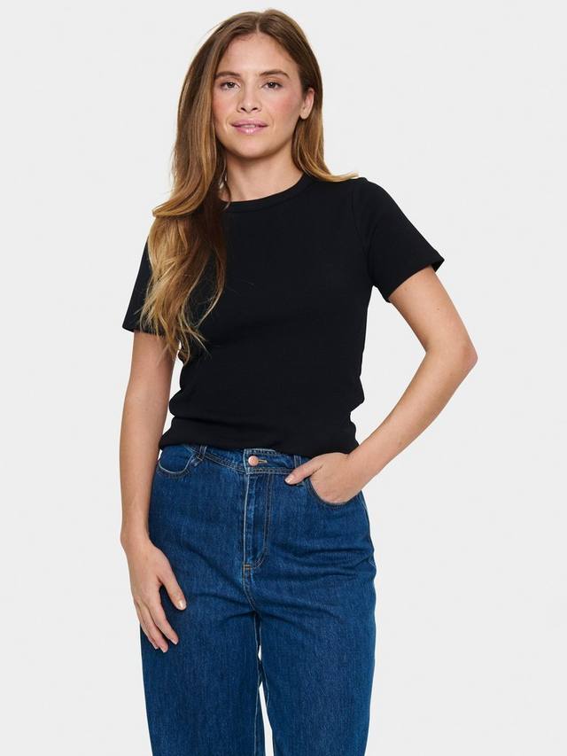 

Футболка Aster из органического хлопка Saint Tropez, Black