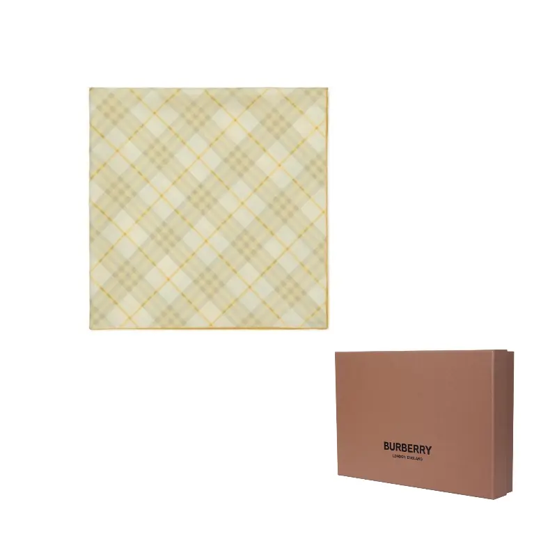

Burberry Шарф с обработанным краем, Light Umber