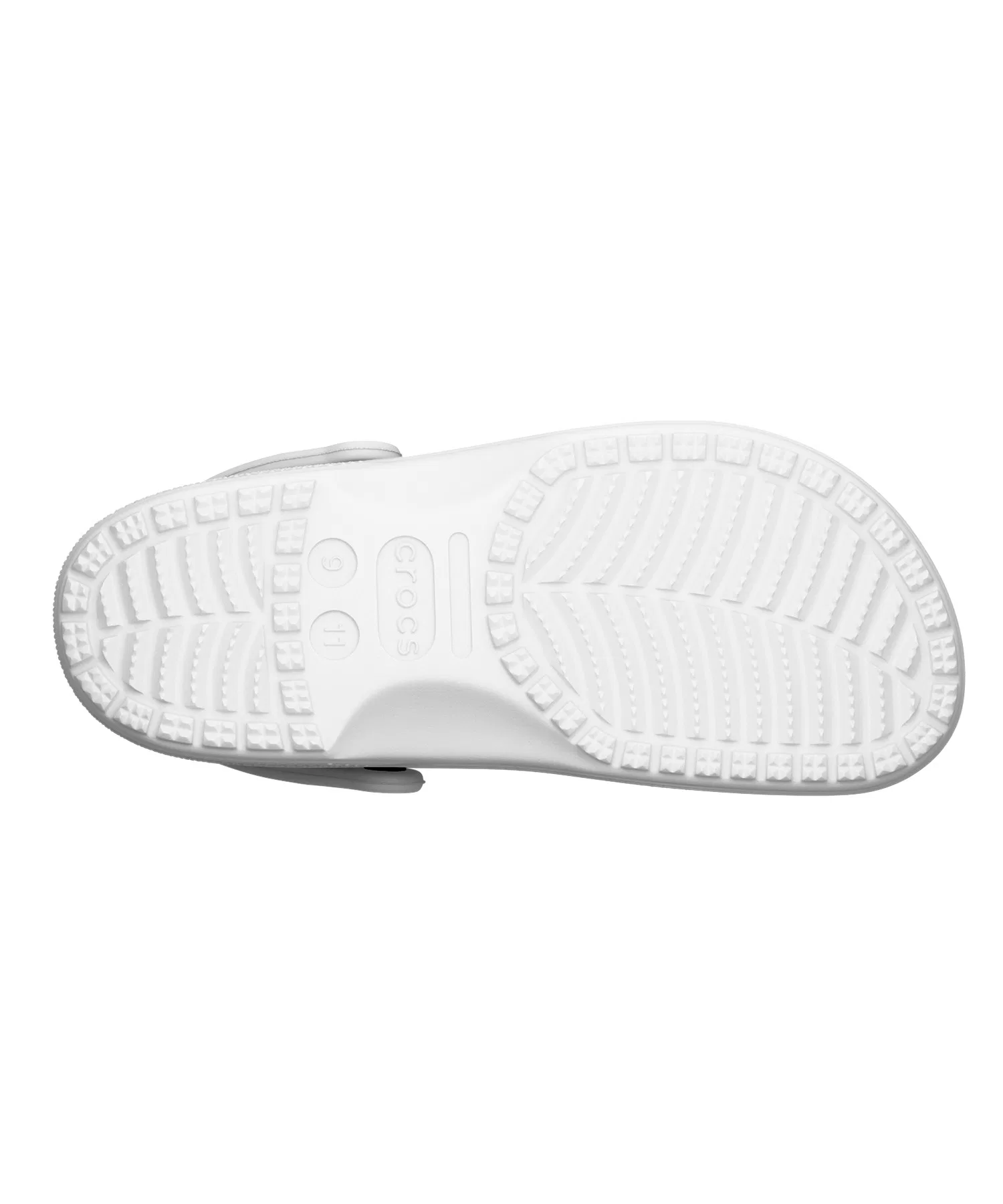 Унисекс сандалии Crocs Classic белые — фото 3