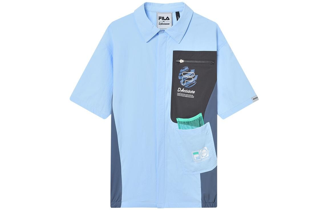 

Детская рубашка ФИЛА FILA, цвет Blue