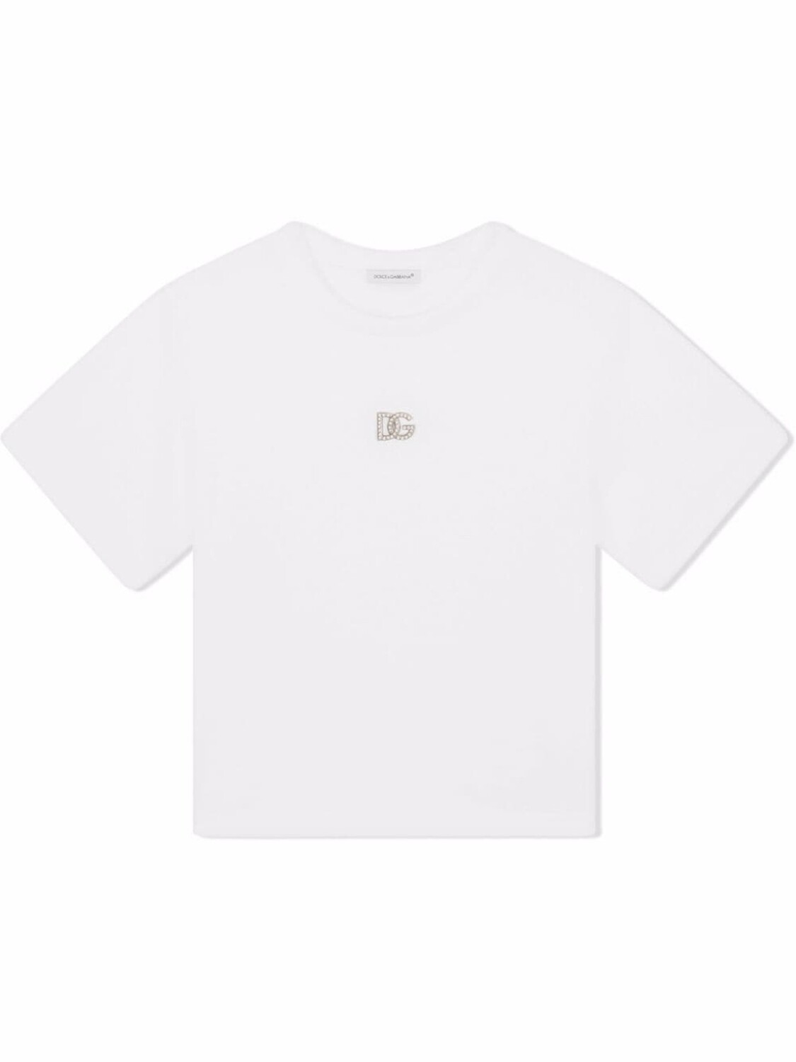 

Dolce & Gabbana футболка с логотипом DG, белый
