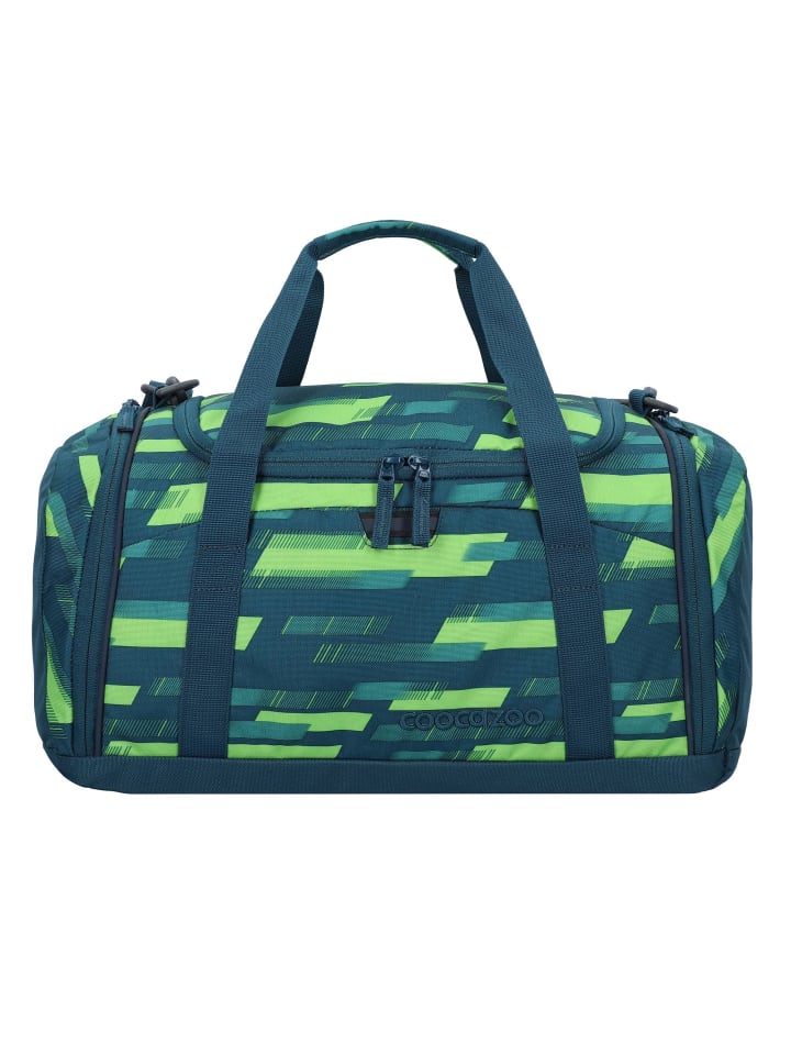 

Coocazoo Спортивная сумка 42 см в салатовую полоску
