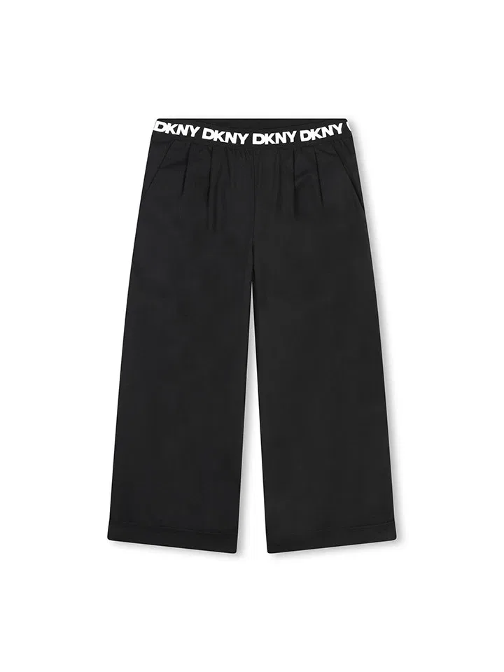 Штаны свободного кроя DKNY, черный — фото 3