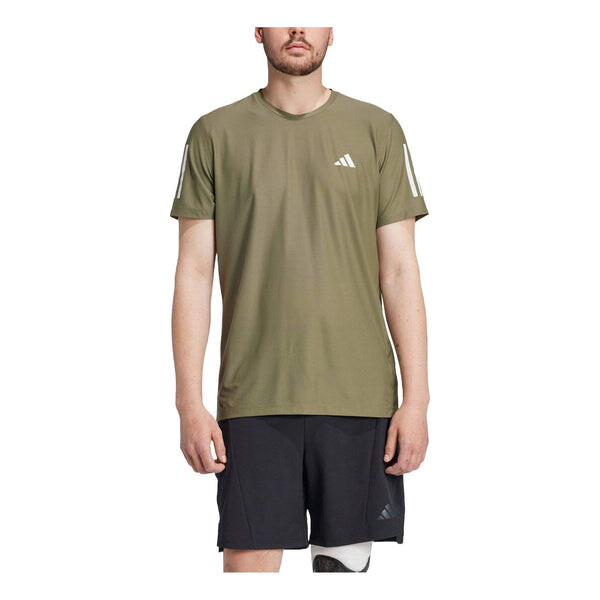 

Футболка владеют футболкой Run Adidas, зеленый