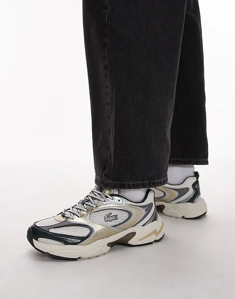 

Кроссовки Storm 96 в цвете «белый/зеленый» Lacoste