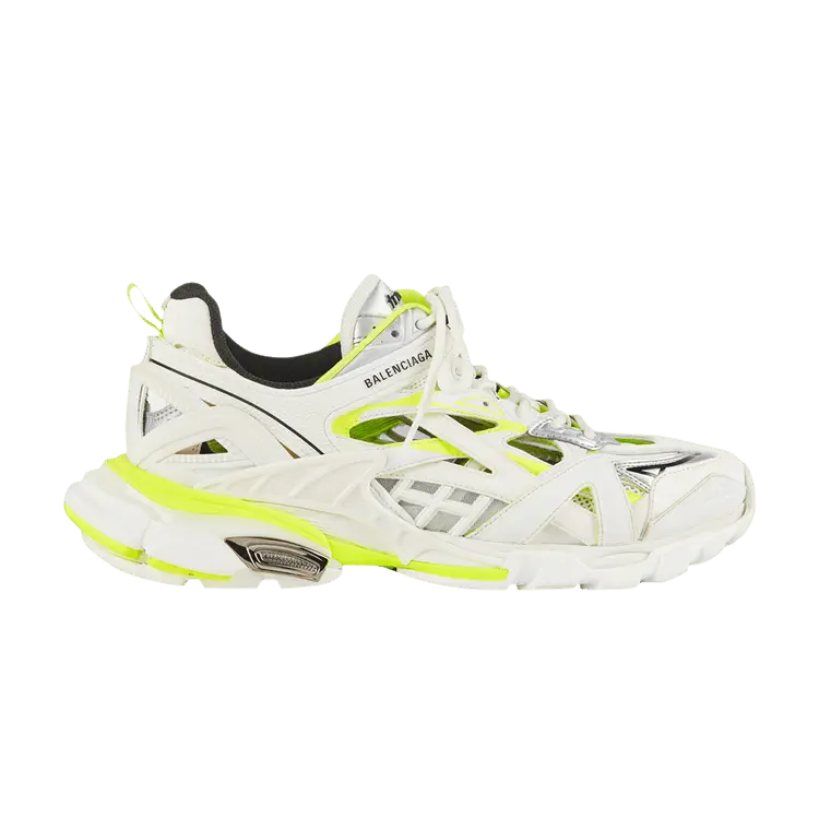 Кроссовки Balenciaga Wmns Track.2 Trainer 'White Fluo Yellow', белый