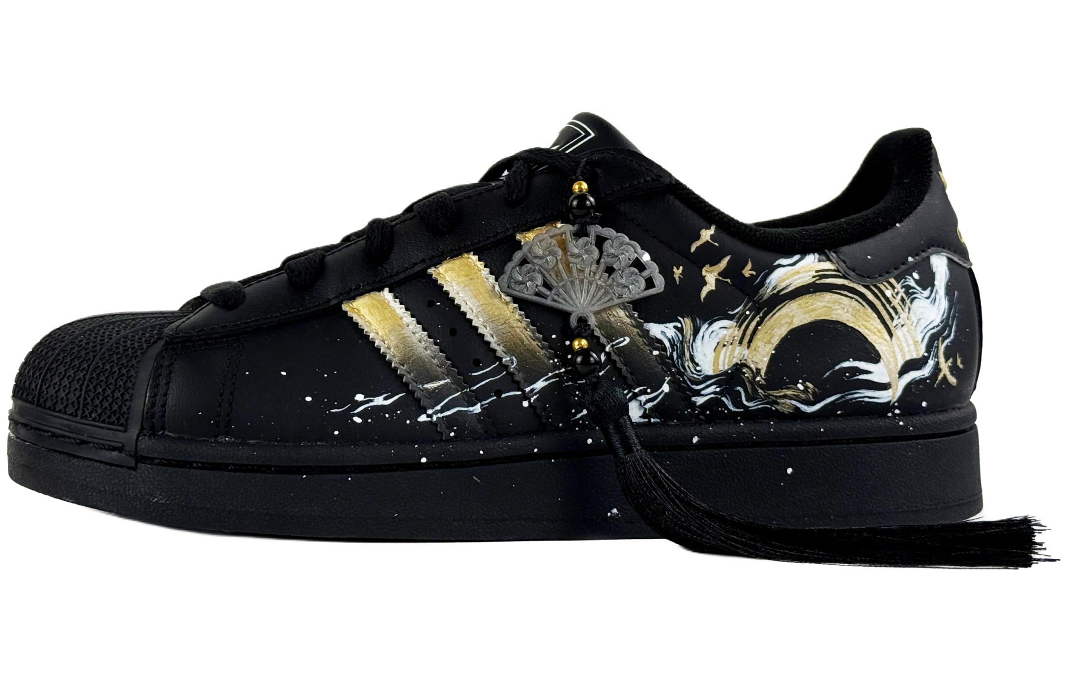 

Кроссовки для скейтбординга Superstar 2 для детей младшего школьного возраста Adidas Originals, черный