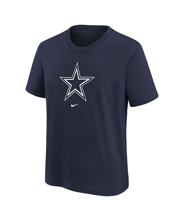 Темно-синяя футболка с надписью Little Boys Dallas Cowboys Team Nike, синий — фото 3