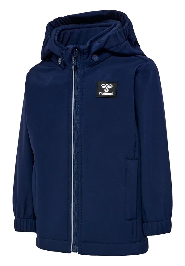 Куртка hmlmars tex mini soft shell Hummel, Black Iris — фото 2