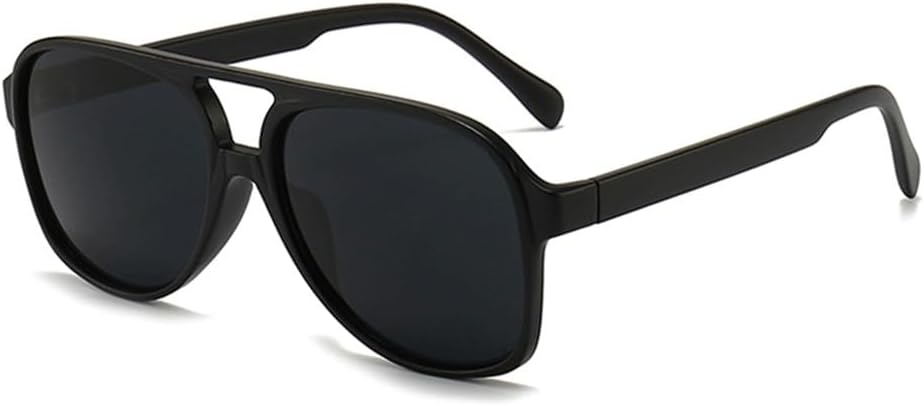 

Новые солнцезащитные очки в стиле ретро 2025 года с поляризованными линзами, женские и мужские, винтажные линзы, черные и желтые, защита от ультрафиолета UV400 DSXLY, 9