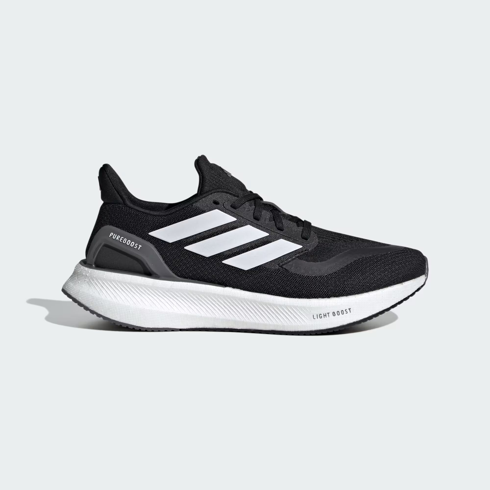 

Кроссовки Pureboost 5 Adidas, цвет Core Black/Cloud White/Grey Five