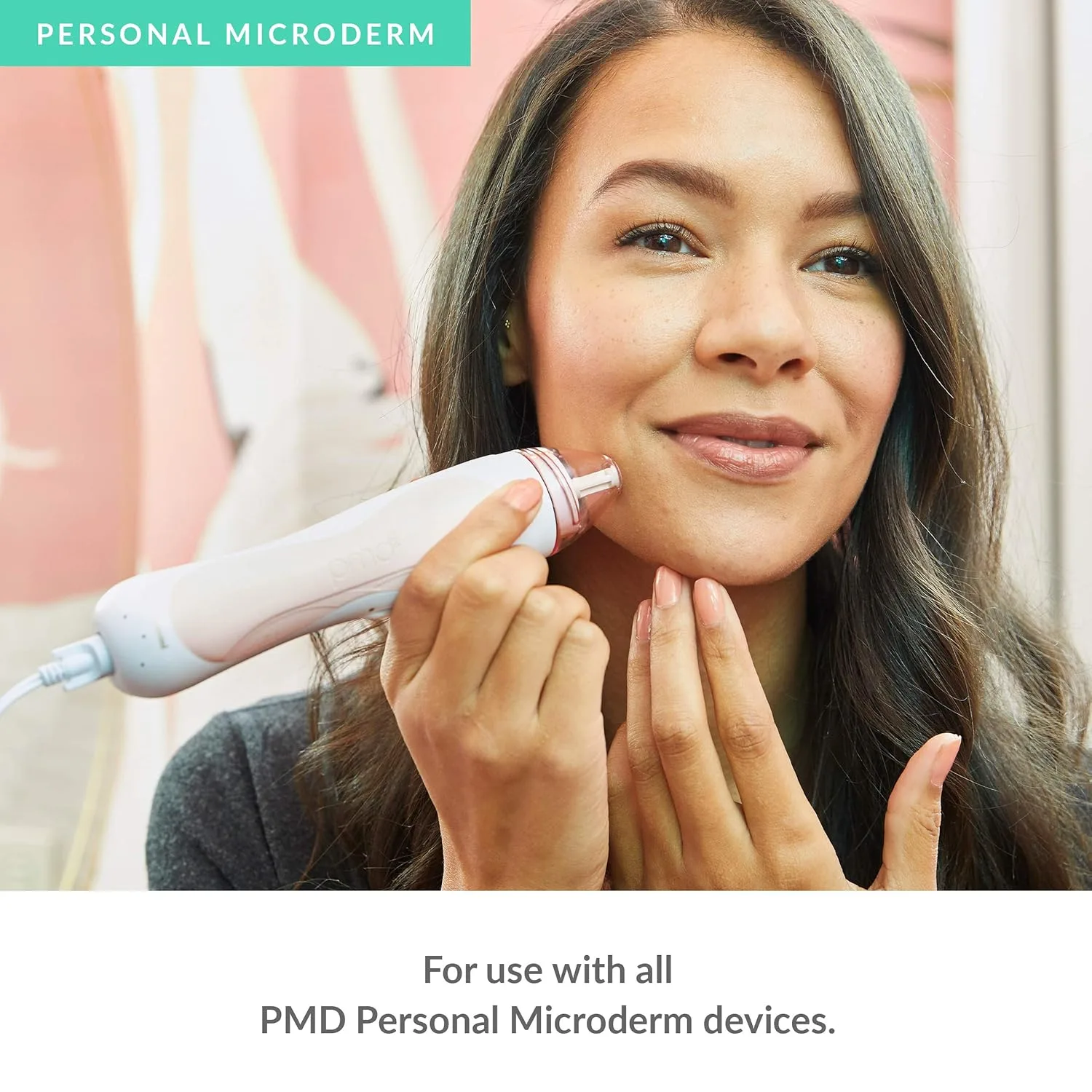 Сменные диски для микродермабразии PMD Personal Microderm - в комплекте 6 дисков и 1 фильтр - для использования с моделями Classic, Plus, Pro, Man и Elite. 1 штука (1 шт.) Pmd Beauty, Green — фото 3
