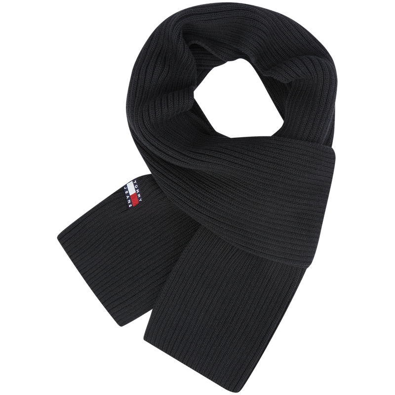 

Tommy Hilfiger Вязаный шарф мужской, Black BDS