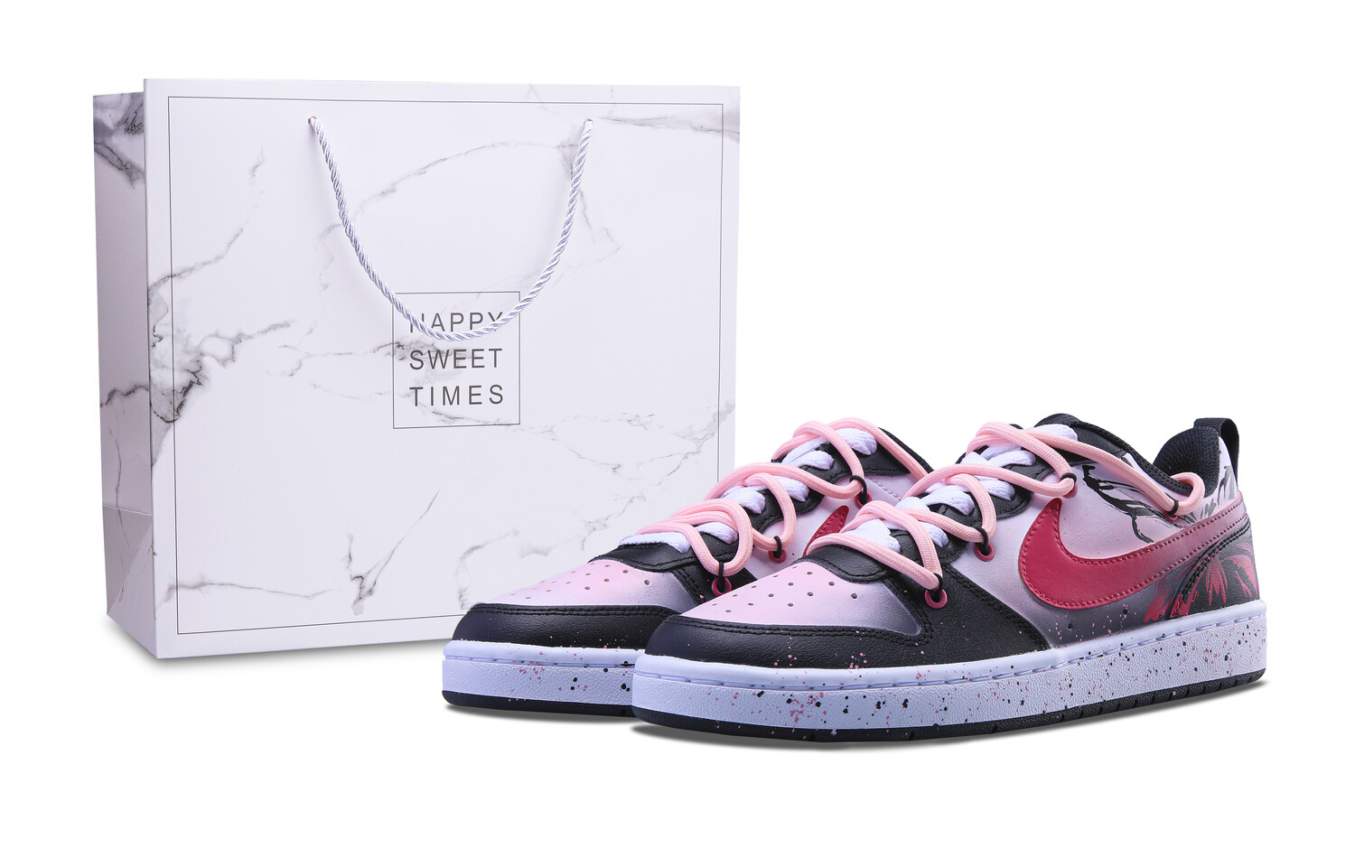 

Кроссовки Nike Court Borough 2 Skateboarding Shoes Women's Low-top Pink, розовый