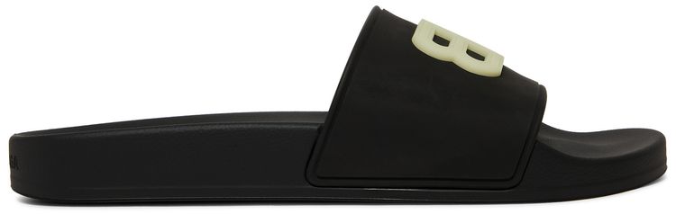 Кроссовки Balenciaga Wmns Pool Slides 'Black Glow', черный