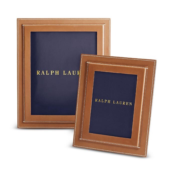 

Кожаная рамка Ralph Lauren Brennan, 8 x 10 дюймов, коричневый