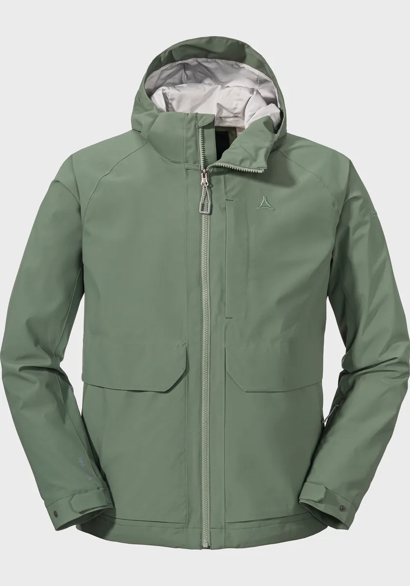 

Куртка Schöffel "Jacket Lausanne M", с капюшоном, зеленый