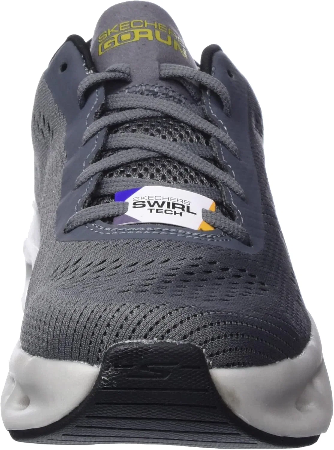 Мужские кроссовки Skechers 220303 CCBK, Anthracite And Black Textile Synthetic — фото 2