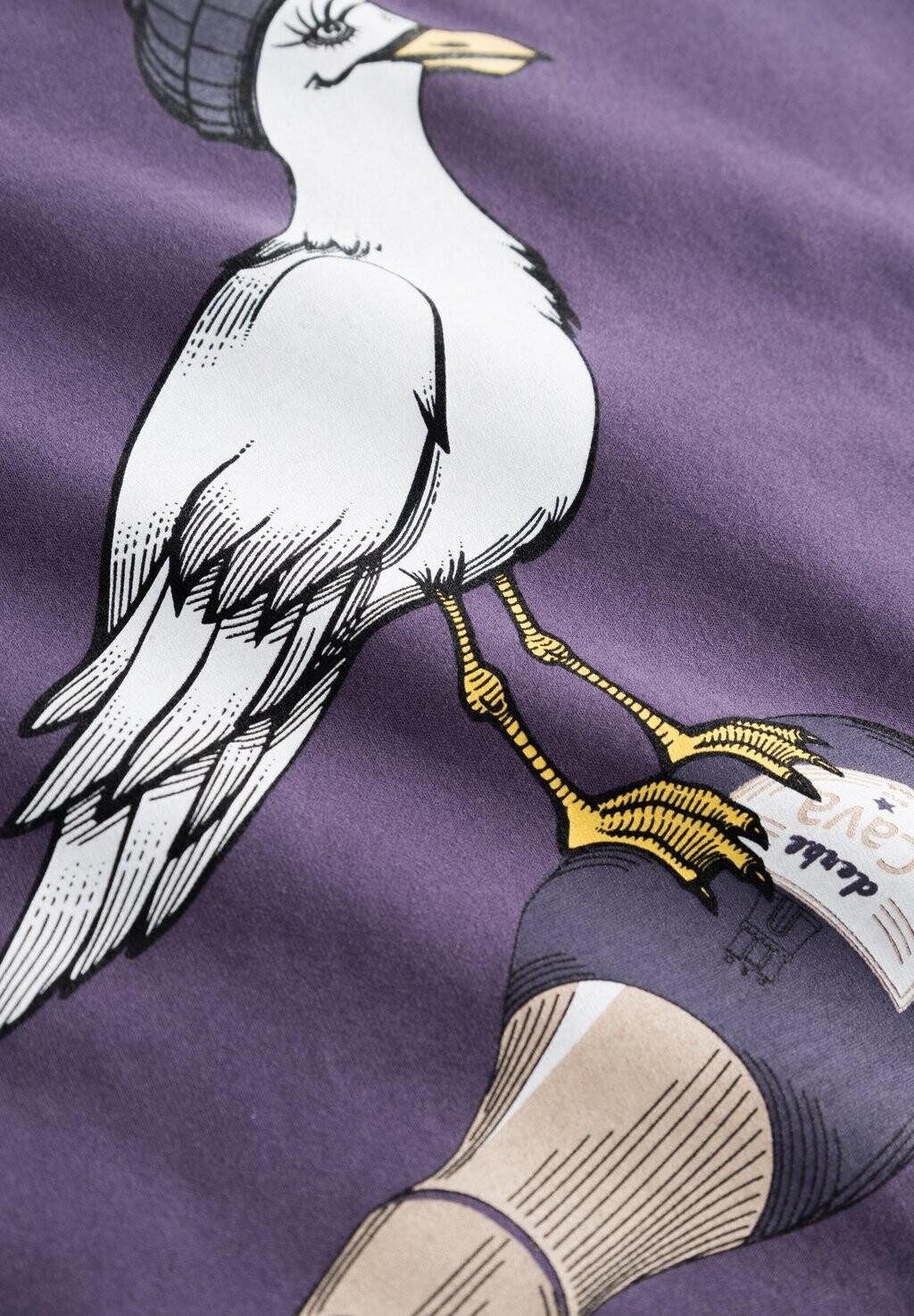 

Футболка с принтом STURMMÖWIN Derbe, фиолетовый