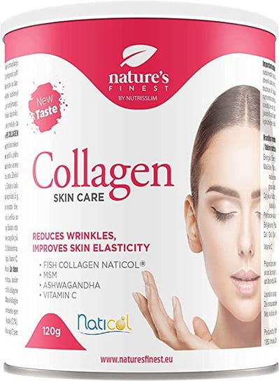 

Nature's Finest, Collagen Skin Care порошок, клубника - 140 г