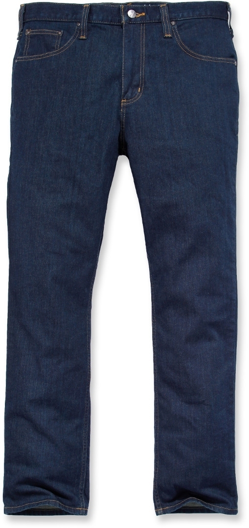 

Брюки Carhartt Rugged Flex Straight Tapered Jeans, темно-синий