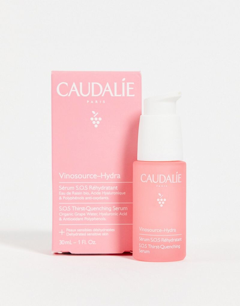 

Caudalie Vinosource-Hydra SOS Сыворотка для глубокого увлажнения, 1 унция