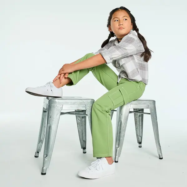 Кроссовки Converse Chuck Taylor All Star Lo - Little Kid, белый — фото 4