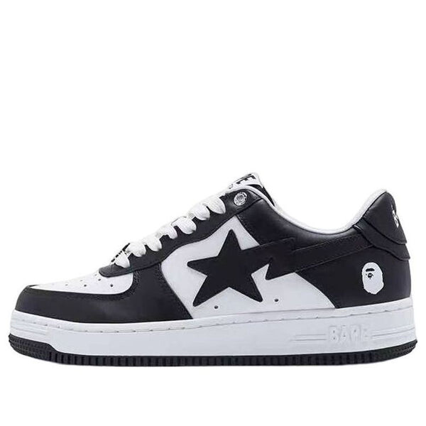 

Кроссовки bape sta leather 'black' A Bathing Ape, черный