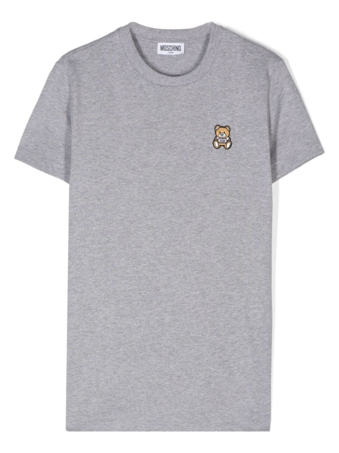 

Moschino Kids футболка с принтом Teddy Bear, серый